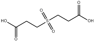 3,3'-sulphonyldipropionic acid Structure