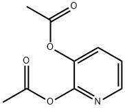2,3-Pyridinediol,diacetate(ester)(9CI) Struktur