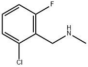 N-Methyl-2-chloro-6-fluorobenzylamine 结构式