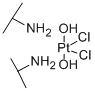dichlorodihydroxybis(isopropylamine)platinum Struktur