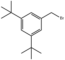 3,5-ジ-tert-ブチルベンジルブロミド 化学構造式