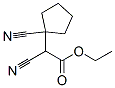 ETHYL CYANO(1-CYANOCYCLOPENTYL)ACETATE 化学構造式