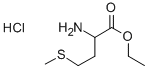 DL-蛋氨酸乙酯盐酸盐 结构式
