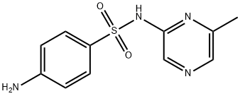 4-amino-N-(6-methylpyrazin-2-yl)benzenesulfonamide,6298-35-7,结构式