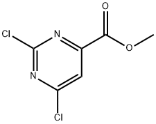 2,6-二氯嘧啶-4-甲酸甲酯, 6299-85-0, 结构式