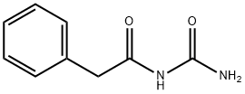 苯乙酰脲, 63-98-9, 结构式