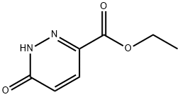 3-哒嗪酮-6-甲酸乙酯, 63001-31-0, 结构式