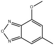 2,1,3-Benzoxadiazole,  4-methoxy-6-methyl- Structure