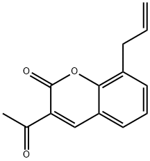 3-acetyl-8-allyl-2H-chromen-2-one