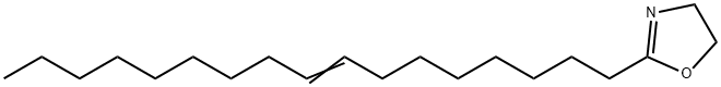 2-(8-ヘプタデセニル)-2-オキサゾリン 化学構造式