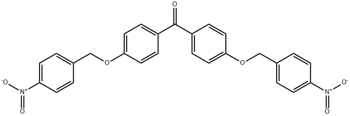 bis[4-[(4-nitrophenyl)methoxy]phenyl]methanone,6301-61-7,结构式