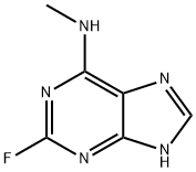 1H-Purin-6-amine,  2-fluoro-N-methyl-  (9CI),630103-42-3,结构式