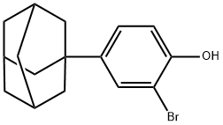 4-(1-ADAMANTYL)-2-BROMOPHENOL Struktur