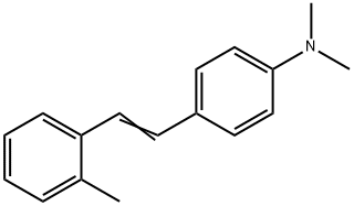 N,N,2'-Trimethyl-4-stilbenamine Struktur