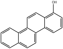 クリセン-1-オール 化学構造式
