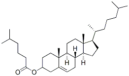 Cholesterol 5-methylhexanoate Structure