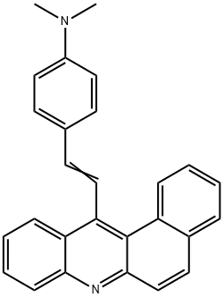 12-[p-(Dimethylamino)styryl]benz[a]acridine,63019-59-0,结构式