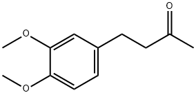 4-(3,4-dimethoxyphenyl)butan-2-one,6302-60-9,结构式