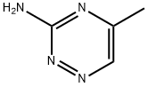 5-甲基-1,2,4-三嗪-3-胺, 6302-68-7, 结构式
