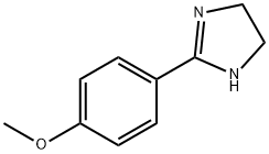 2-(4-Methoxyphenyl)-1-imidazoline,6302-84-7,结构式