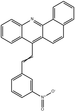 7-(m-Nitrostyryl)benz[c]acridine,63021-48-7,结构式