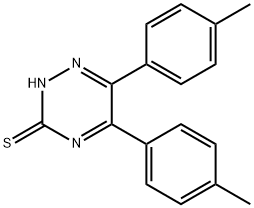 5,6-DI-P-TOLYL-[1,2,4]TRIAZINE-3-THIOL Struktur