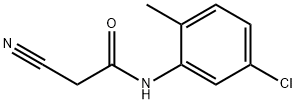 N-(5-CHLORO-2-METHYLPHENYL)-2-CYANOACETAMIDE Struktur