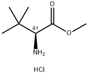 L-叔亮氨酸甲酯盐酸盐, 63038-27-7, 结构式