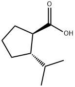 Cyclopentanecarboxylic acid, 2-(1-methylethyl)-, (1R,2S)- (9CI)|