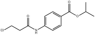 propan-2-yl 4-(3-chloropropanoylamino)benzoate|