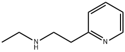 2-(B-乙基氨基乙基)吡啶, 6304-26-3, 结构式