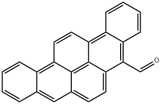 Benzo[rst]pentaphene-5-carbaldehyde Struktur