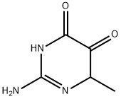 4,5-Pyrimidinedione, 2-amino-1,6-dihydro-6-methyl- (9CI) 结构式