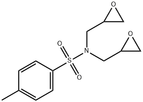 N,N-Bis(oxiranylmethyl)-4-methylbenzenesulfonamide Structure