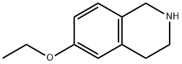 Isoquinoline, 6-ethoxy-1,2,3,4-tetrahydro- (9CI) 化学構造式