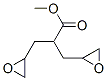 4,5-Epoxy-2-glycidylvaleric acid methyl ester Structure
