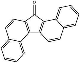 13H-Dibenzo[a,g]fluoren-13-one Struktur