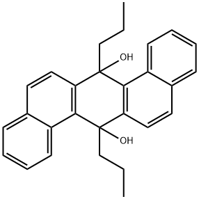 7,14-Dihydro-7,14-dipropyldibenz[a,h]anthracene-7,14-diol Structure