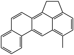 5-Methyl-1,2-dihydrobenz[j]aceanthrylene,63041-78-1,结构式