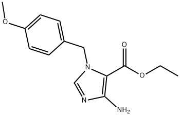 Ethyl 4-amino-1-benzyl-1H-imidazole-5-carboxylate,630413-89-7,结构式