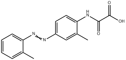 N-[2-Methyl-4-(2-methylphenylazo)phenyl]oxamidic acid,63042-11-5,结构式