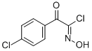 4-クロロフェニルグリオキシロヒドロキサミルクロリド 化学構造式