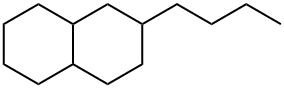 2-ブチルデカヒドロナフタレン 化学構造式