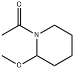 Piperidine, 1-acetyl-2-methoxy- (9CI),63050-18-0,结构式