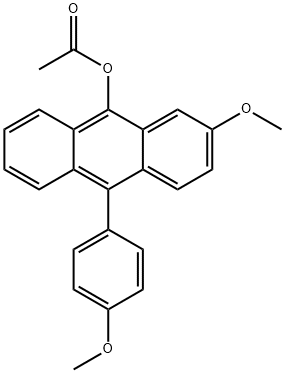 6307-00-2 [2-methoxy-10-(4-methoxyphenyl)anthracen-9-yl] acetate
