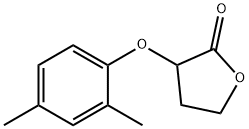 3-(2,4-dimethylphenoxy)oxolan-2-one,6307-24-0,结构式