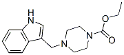 ethyl 4-(1H-indol-3-ylmethyl)piperazine-1-carboxylate,6308-64-1,结构式