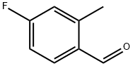 4-フルオロ-2-メチルベンズアルデヒド 化学構造式