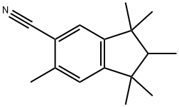 2,3-Dihydro-1,1,2,3,3,6-hexamethyl-1H-indene-5-carbonitrile,63084-13-9,结构式