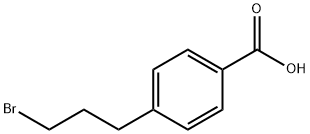 4-(3-bromopropyl)benzoic acid Structure